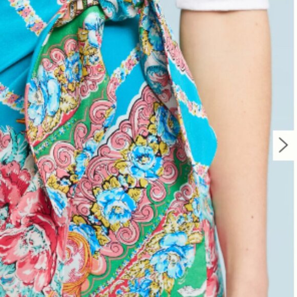 Anthropologie Maeve Bette Wrap Skirt Size 14 - Picture 3 of 10